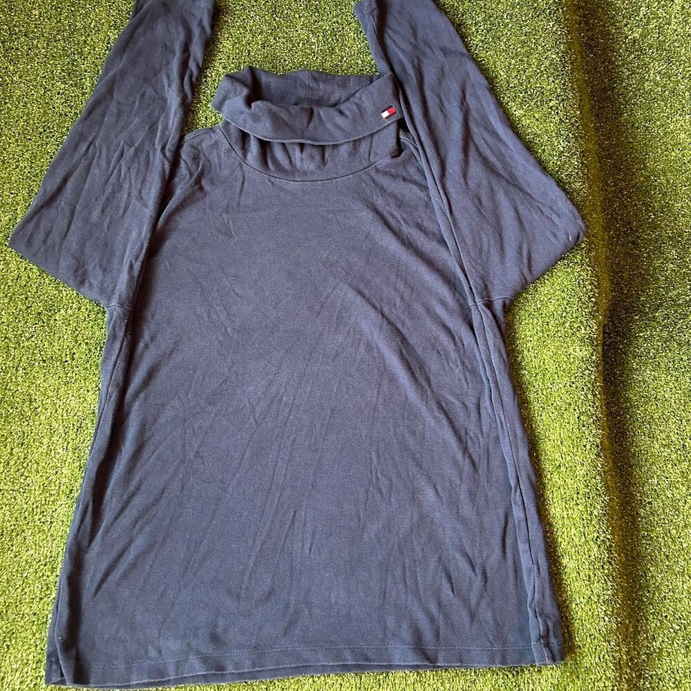 Tommy-hilfiger Men's Navy and Blue Shirt